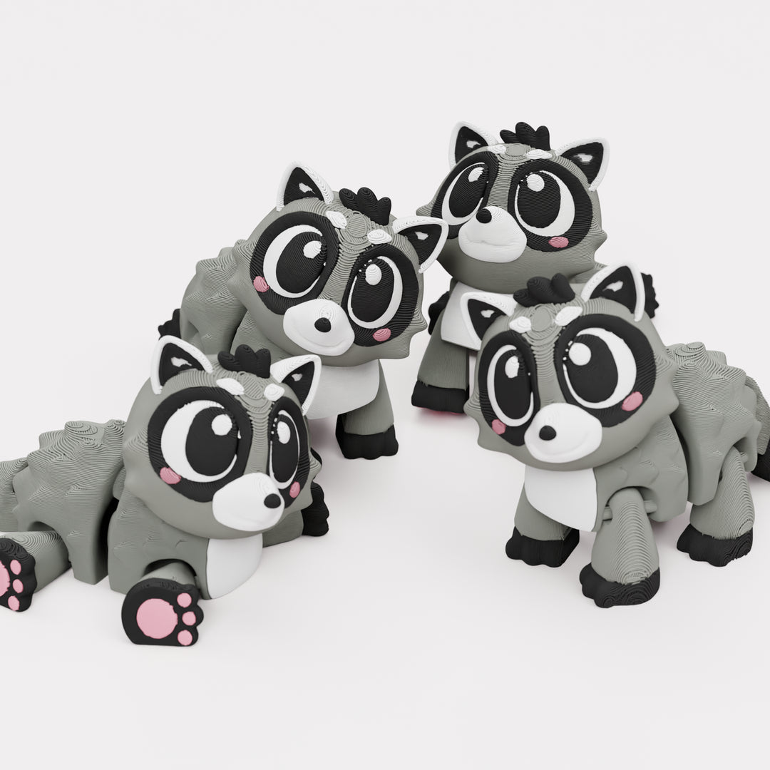 Raccoon Flexi Animal