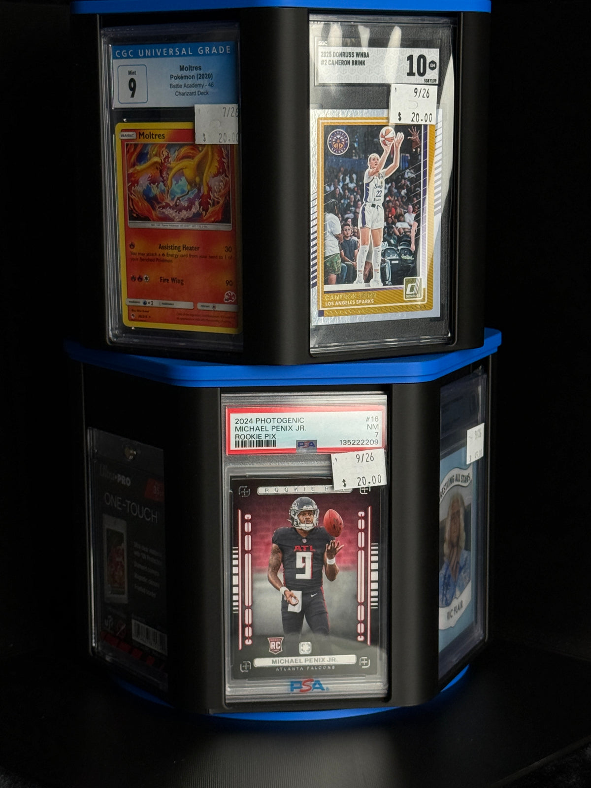 Trading Card Carousel – 3D Printed Rotating Display