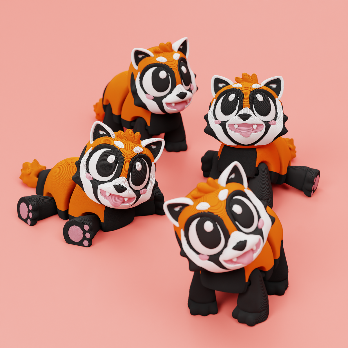 Red Panda Flexi Animal
