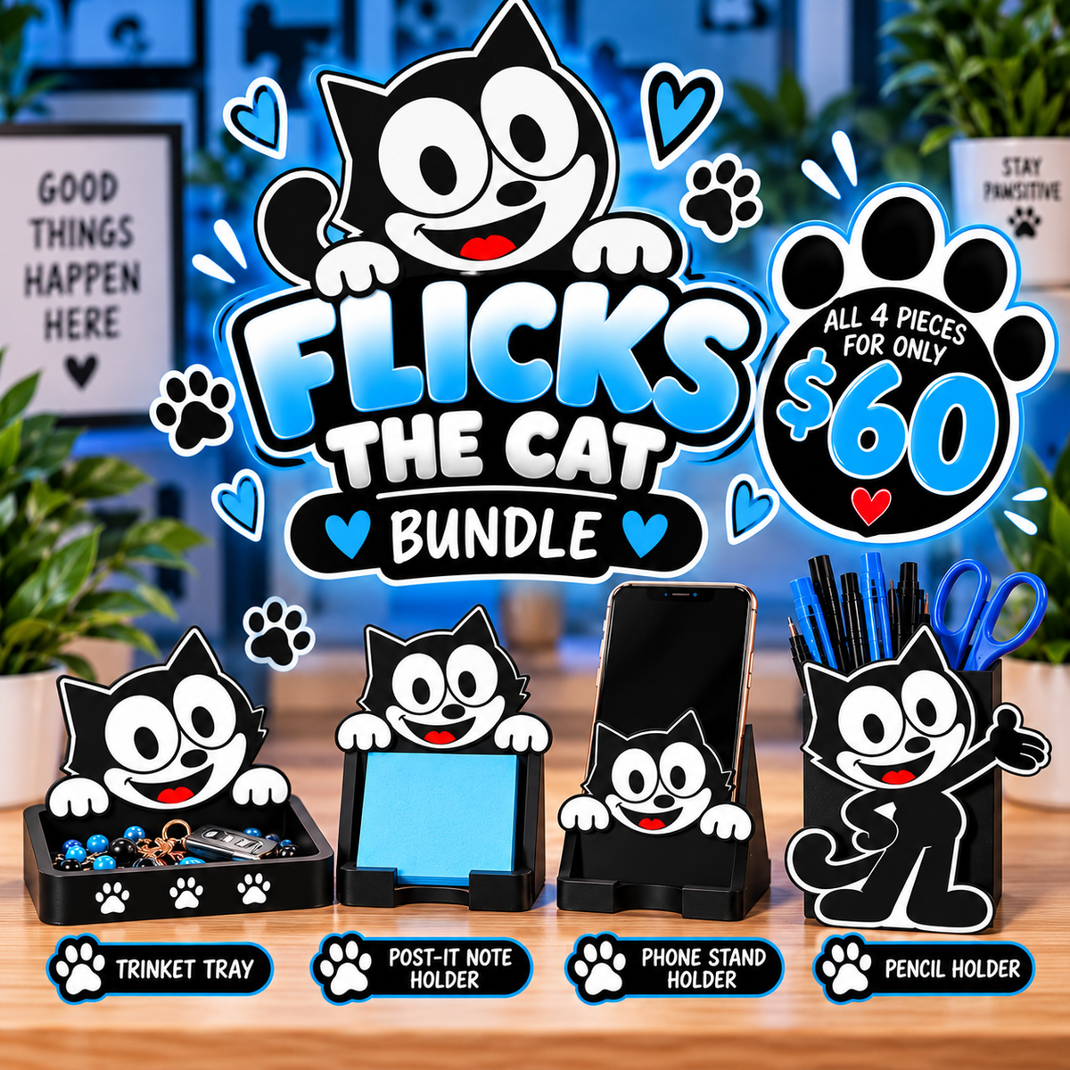 Flicks The Cat Bundle