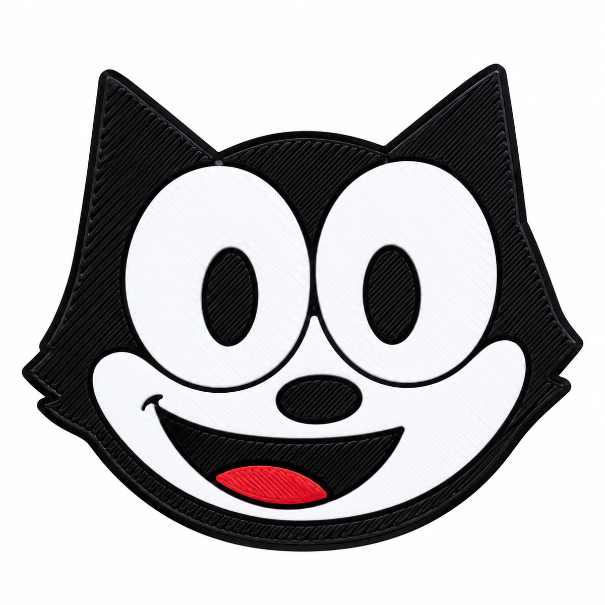 Flix the Cat Flatback Bead