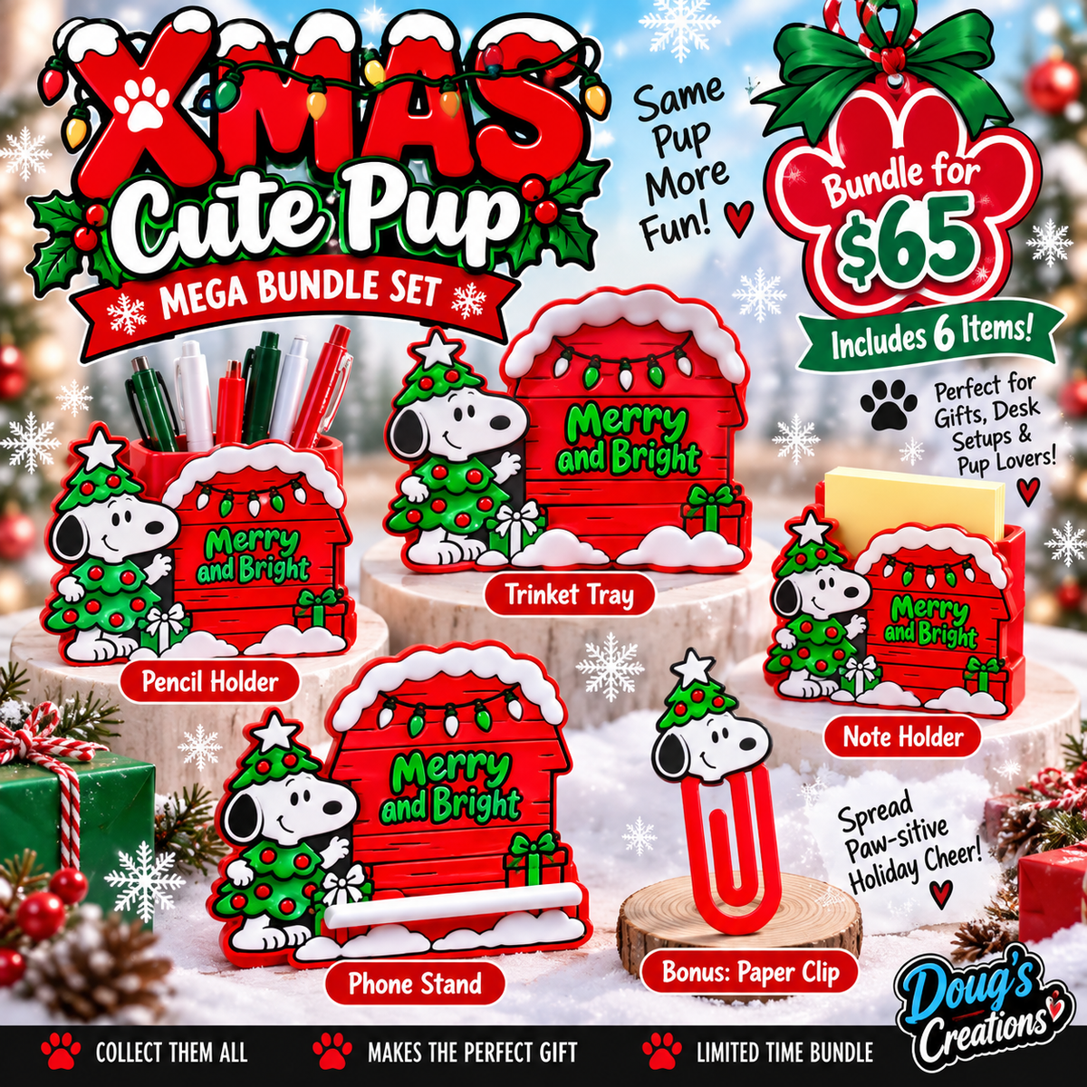 XMAS CUTE PUP BUNDLE! πΎ