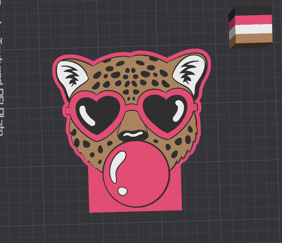 Leopard Bubblegum
