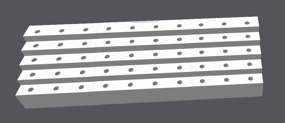 50 Standard Pen stand (2inch apart)