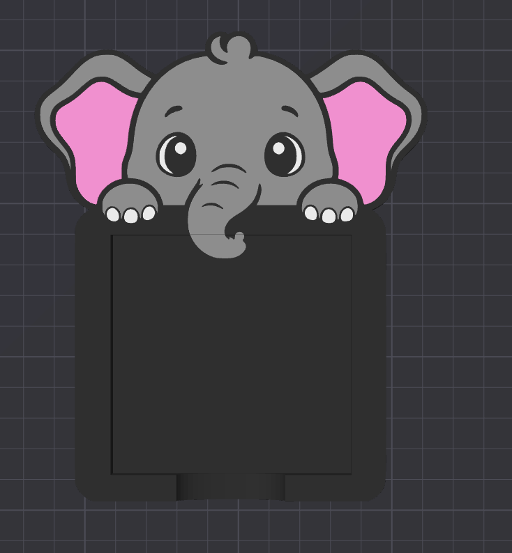 ๐ Baby Elephant Desk Accessory Collection