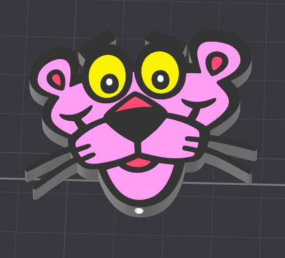 Pink Cat Pen Topper