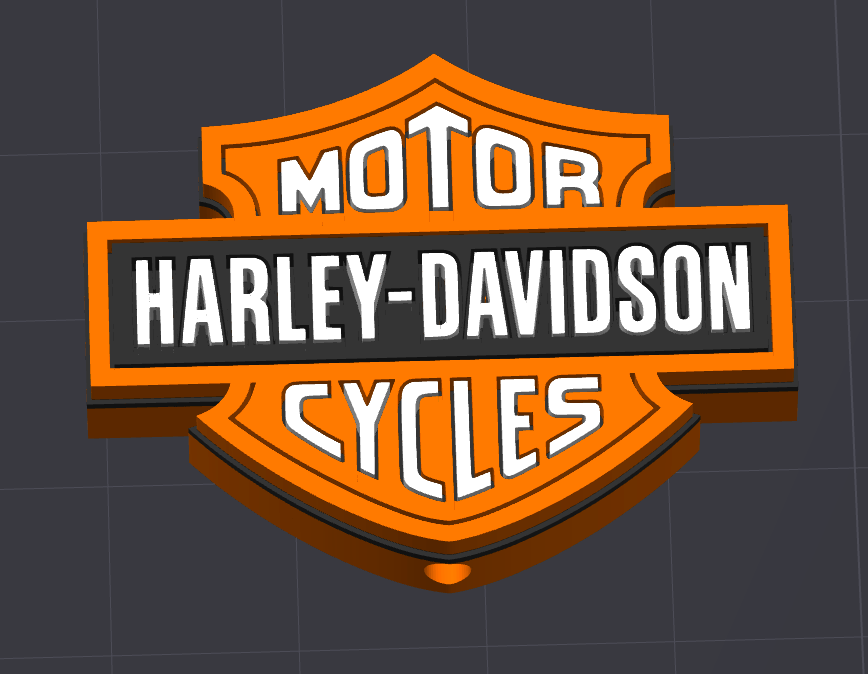 Harley Flat Back Bead