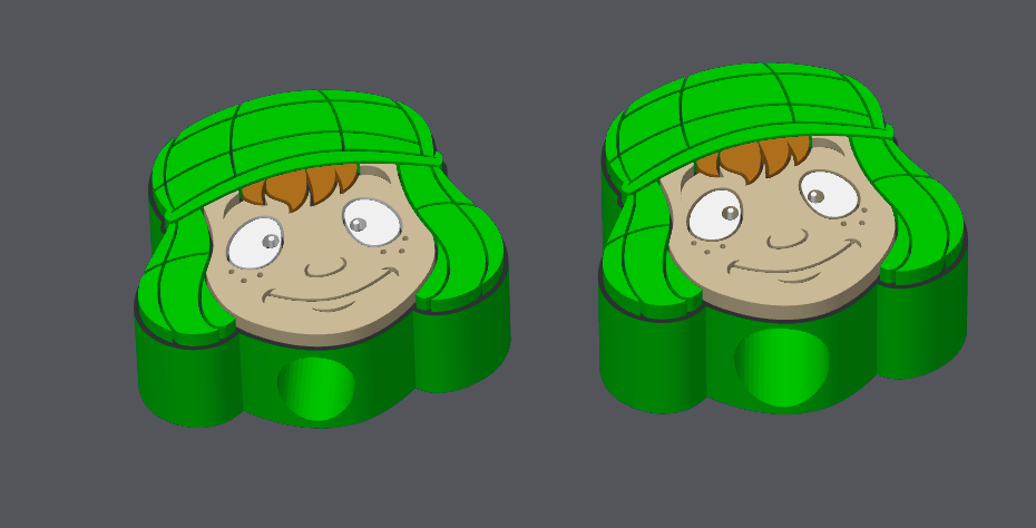 El Chavo del Ocho Straw Topper | 3D Printed Character Cup Accessory | 8.5mm & 10.5mm