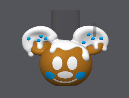 Gingerbread Mouse Boy & Girl PocketBac Holders