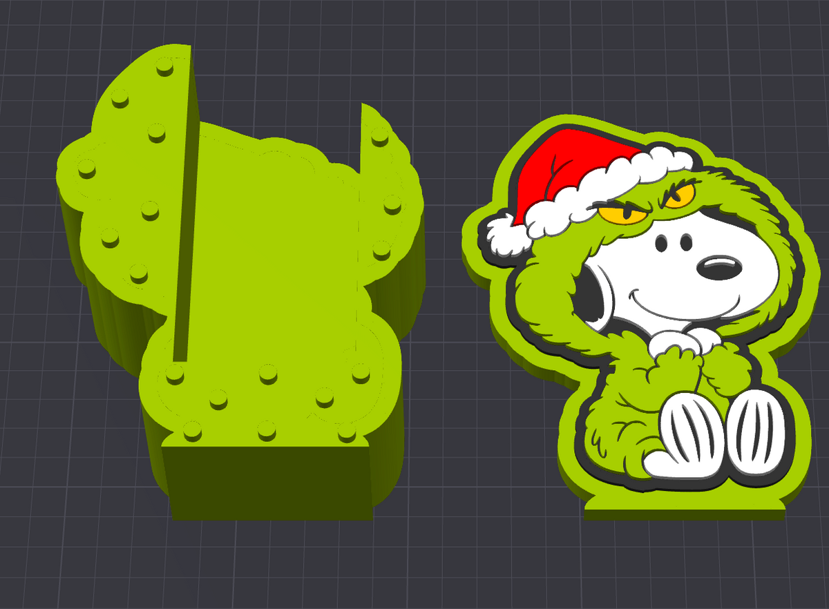 Green Dog Costume Pencil Holder 🐶💚✏️