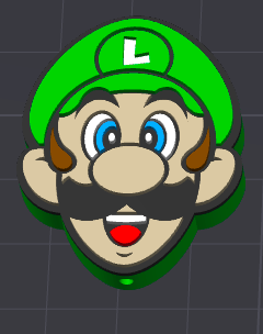 Italian Brothers Flat Back Bead