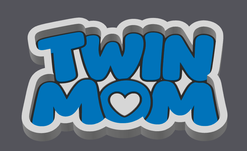 Twin Mom Trinket Tray