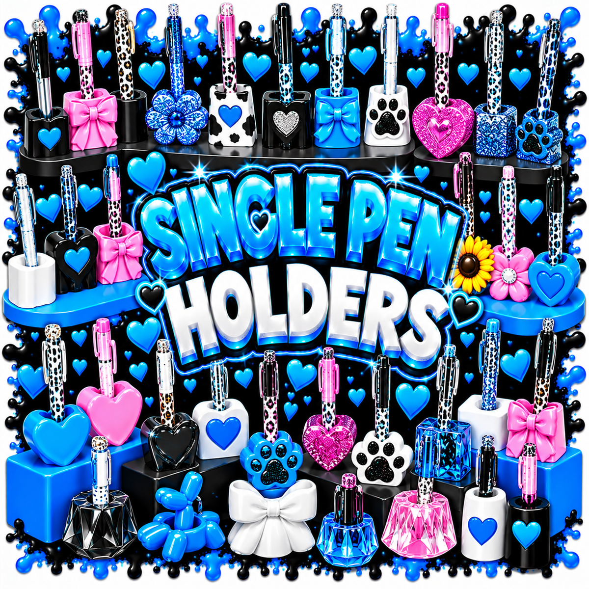 Single Pen Holders