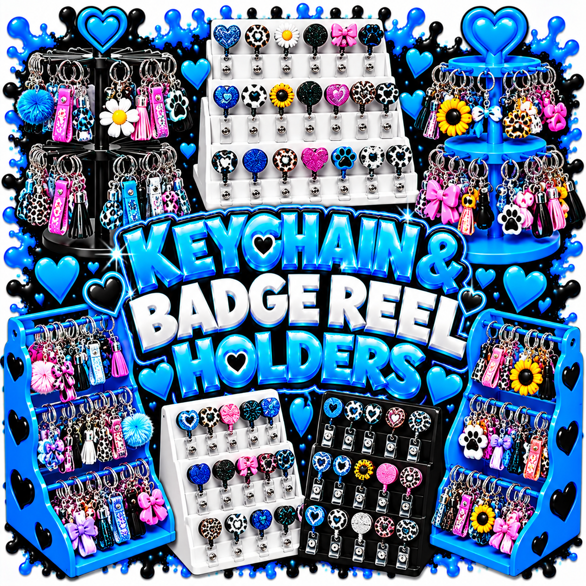 Keychain and Badge Reel
