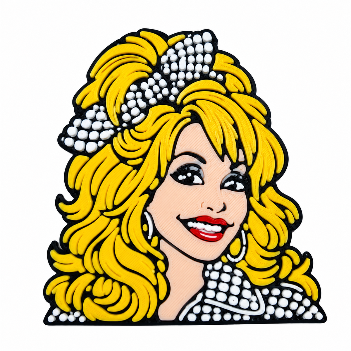 Dolly Flatback Bead