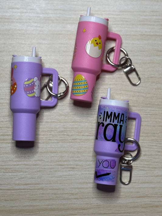 Mini Tumbler Keychains