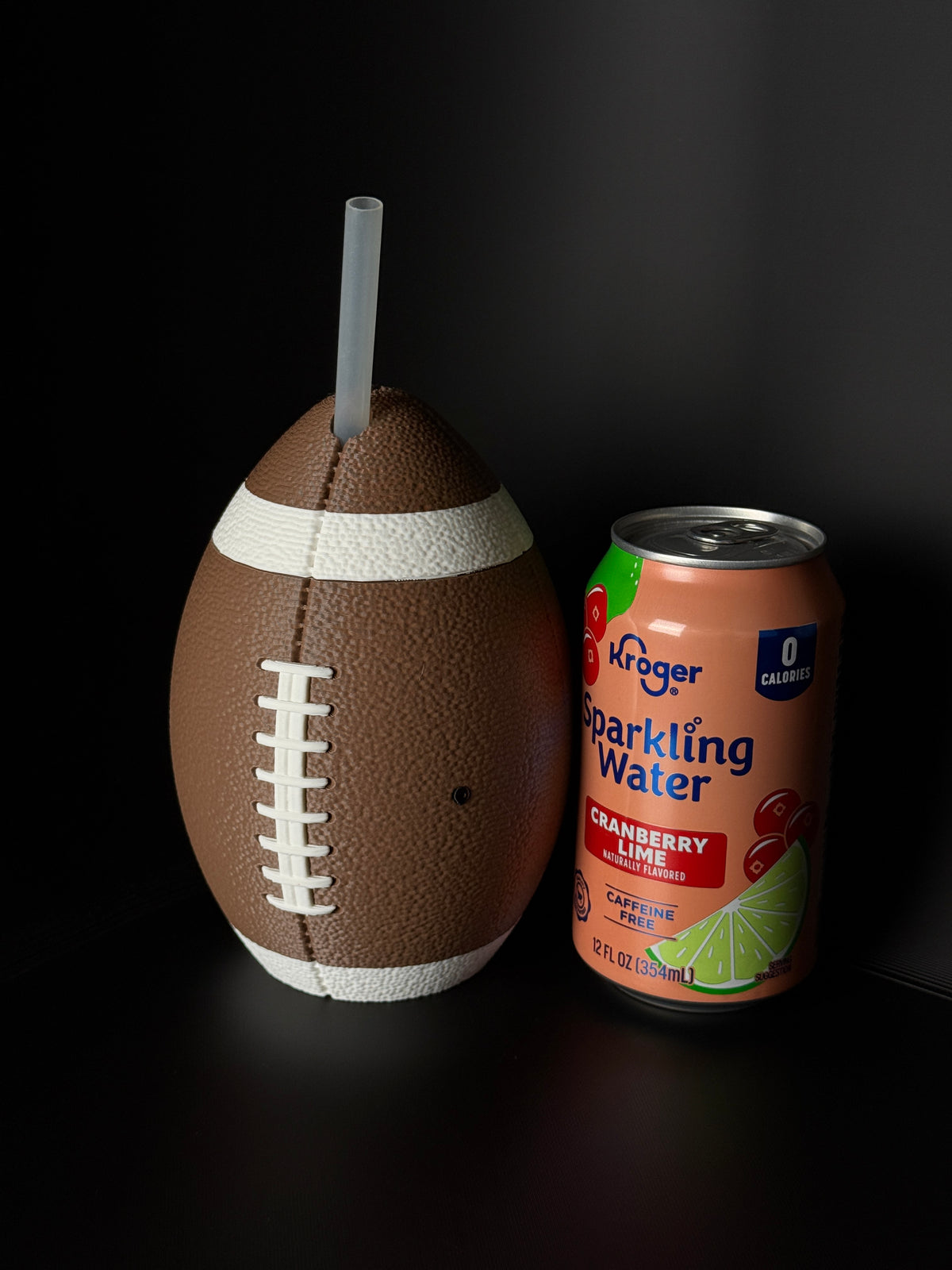 12oz Football Can Holder – 3D Printed