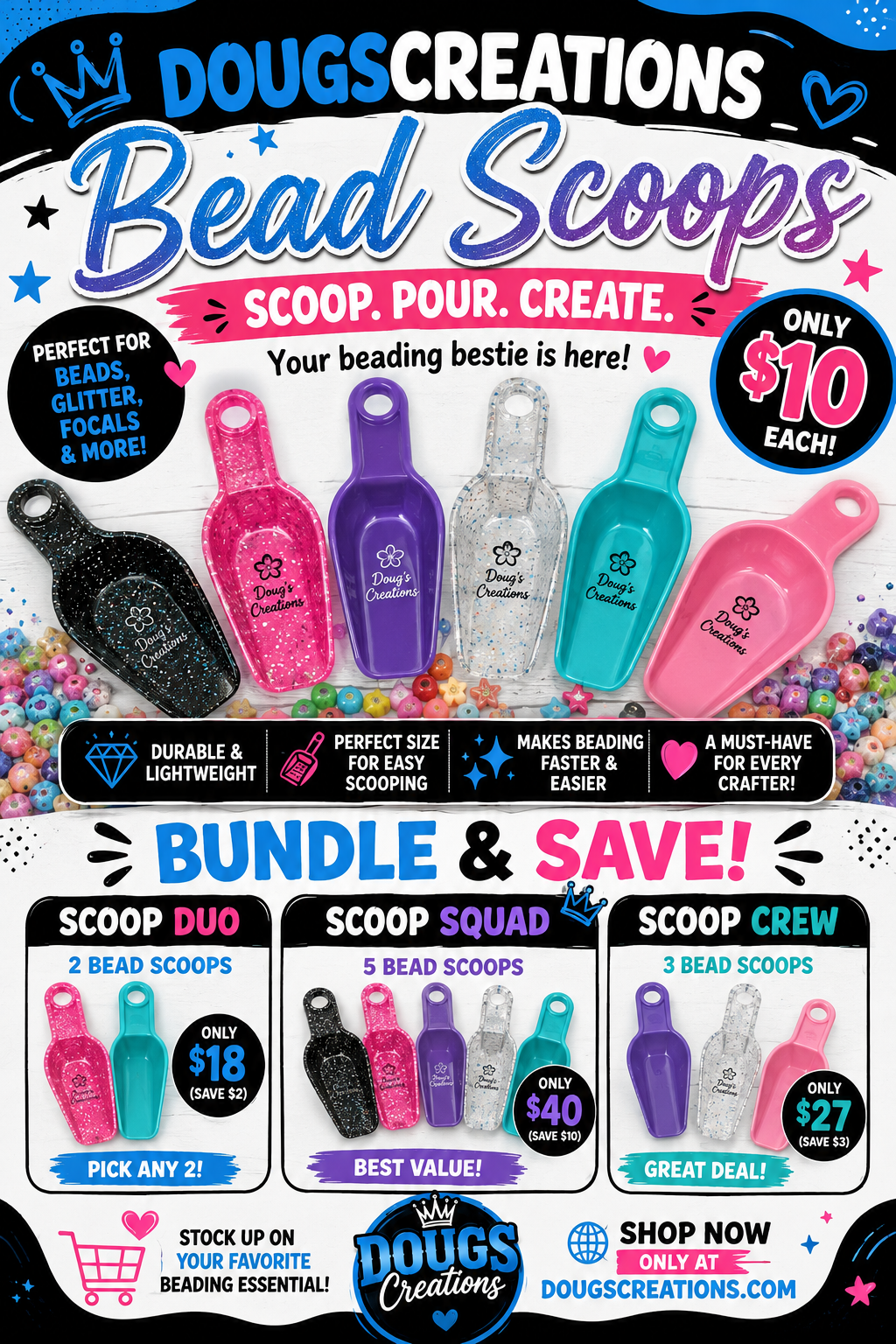 Bead Scoop | The Perfect Crafting Essential