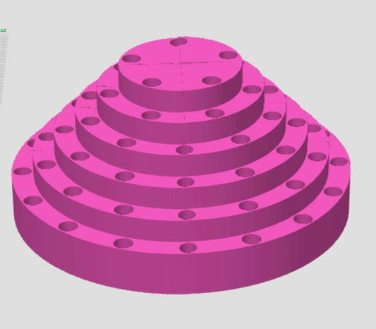 64 Rotating Stand 2inch apart (Universal)