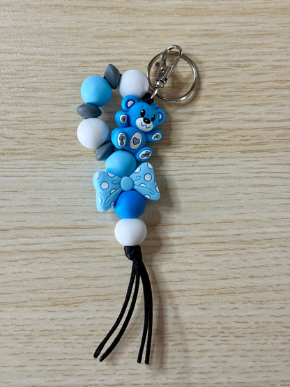 Lentil Bead Keychain