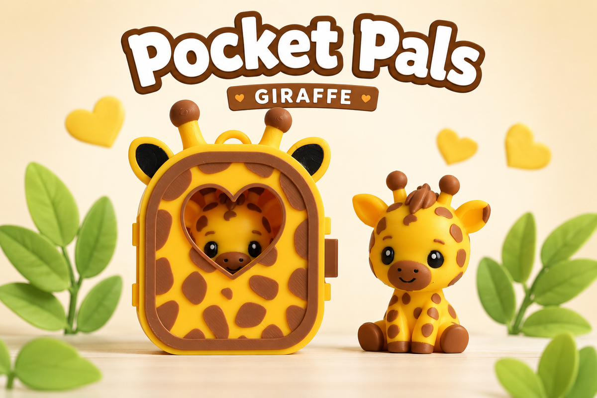 🐾 3D Printed Bag Pocket Pals