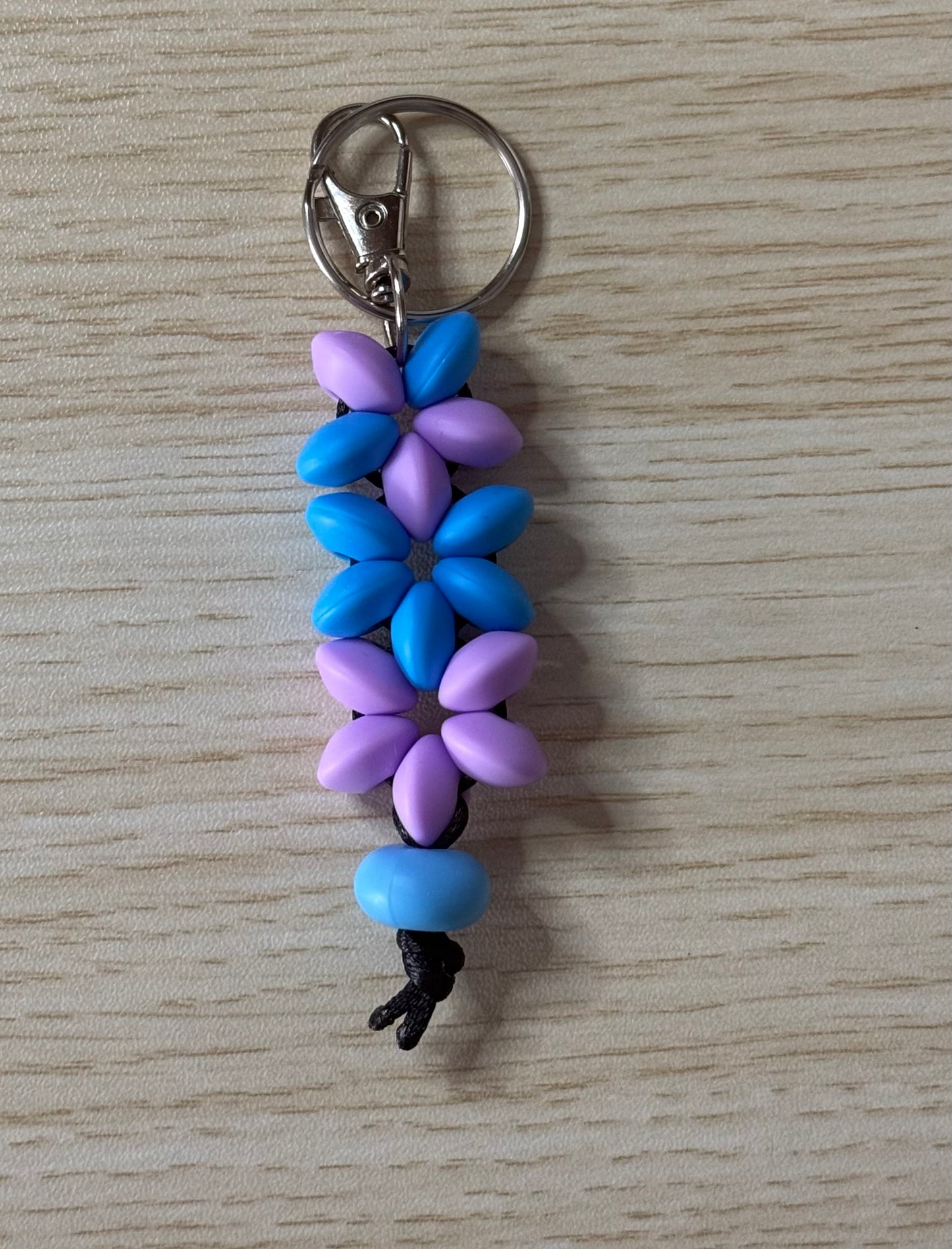 Lentil Bead Keychain