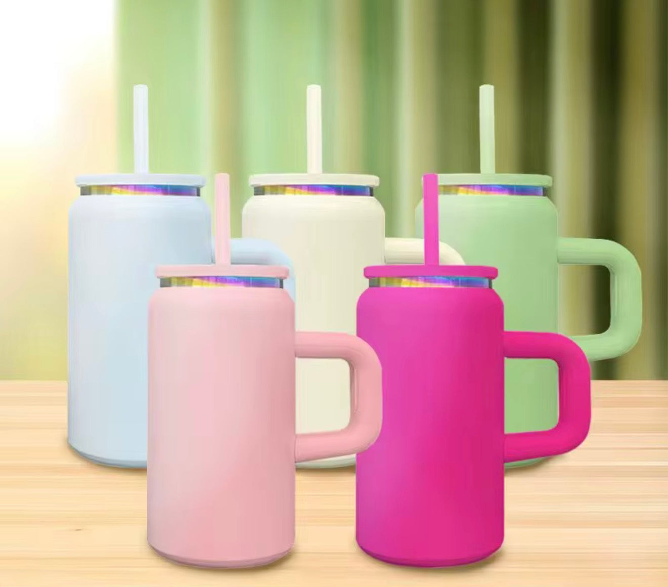 16oz  Macaron Stainless Steel Tumblers