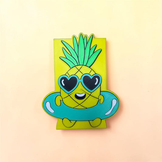 🍍 Pineapple Soap Holder | Bath & Body Works Compatible | 3D Printed