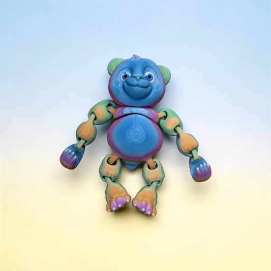 🐼 Pastel Flexi Panda Articulated Toy