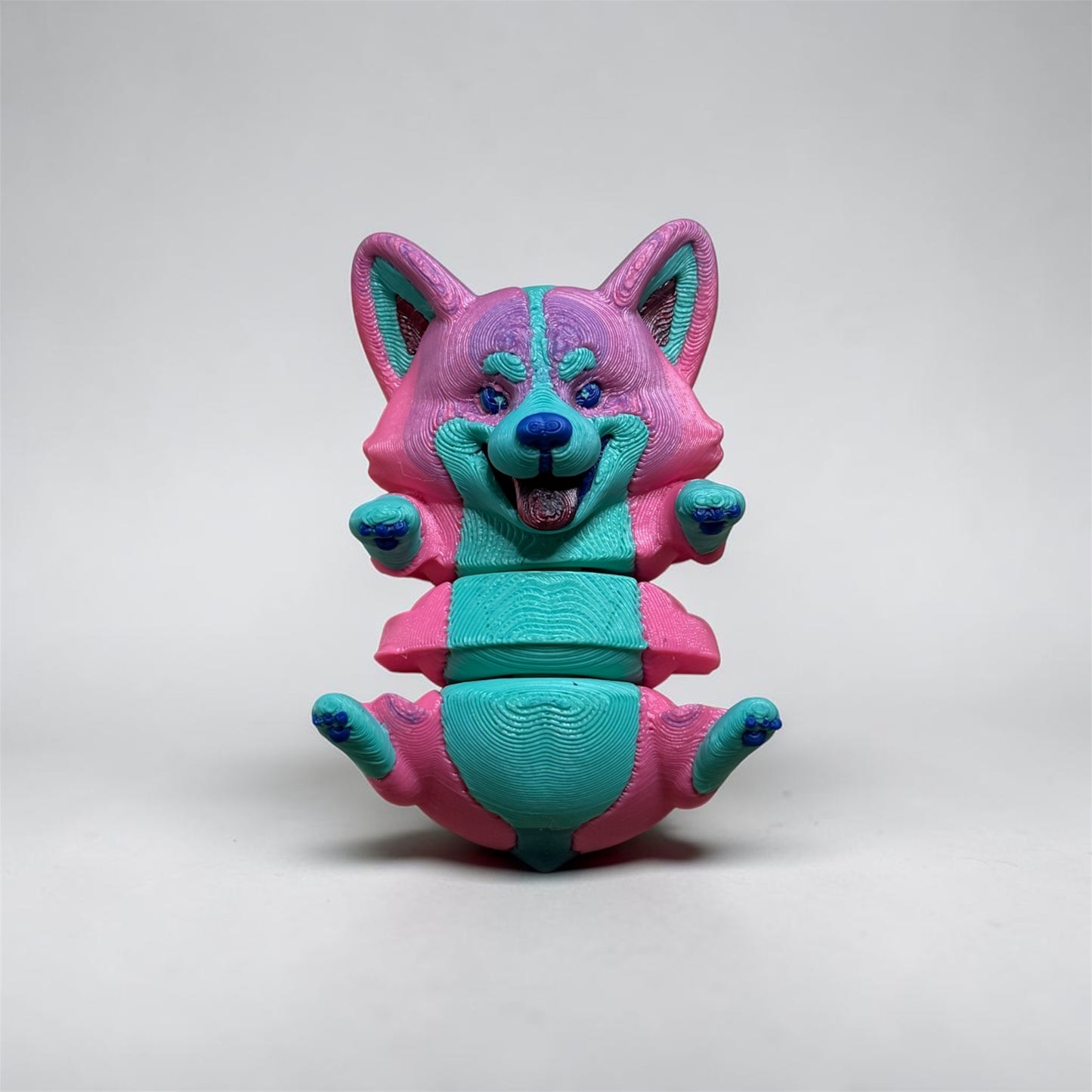 🐾 Articulated Corgi Flexi Toy 🐾