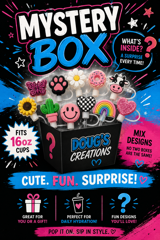 Mystery Straw Toppers Bundle