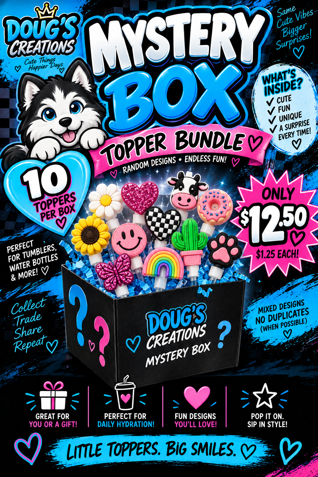 Straw Toppers Bundle