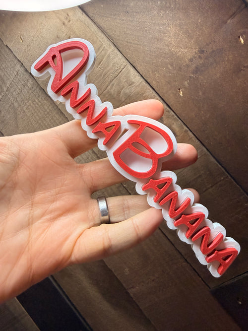 3D Name plate