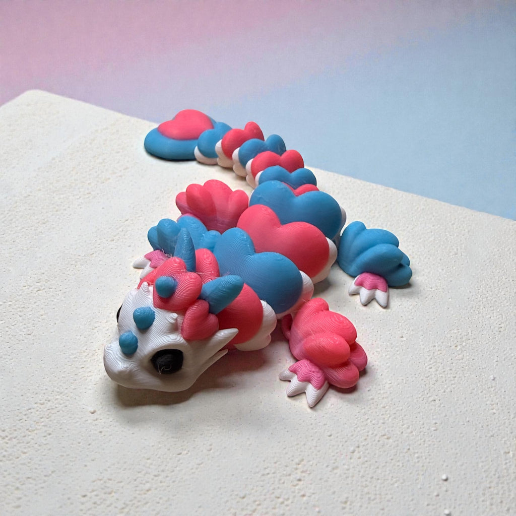 3D Heart Dragon