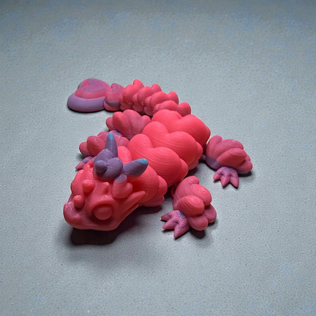 3D Heart Dragon