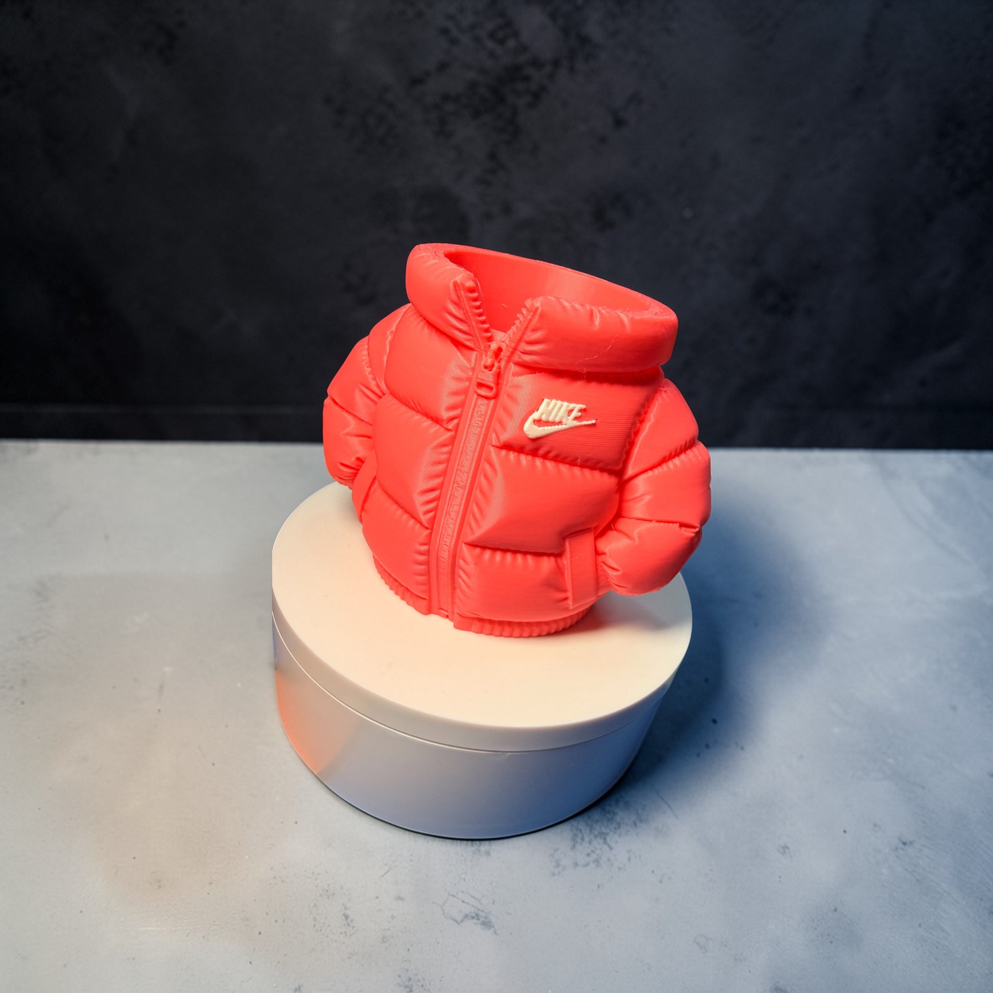 Puffer Jacket Pencil Holder