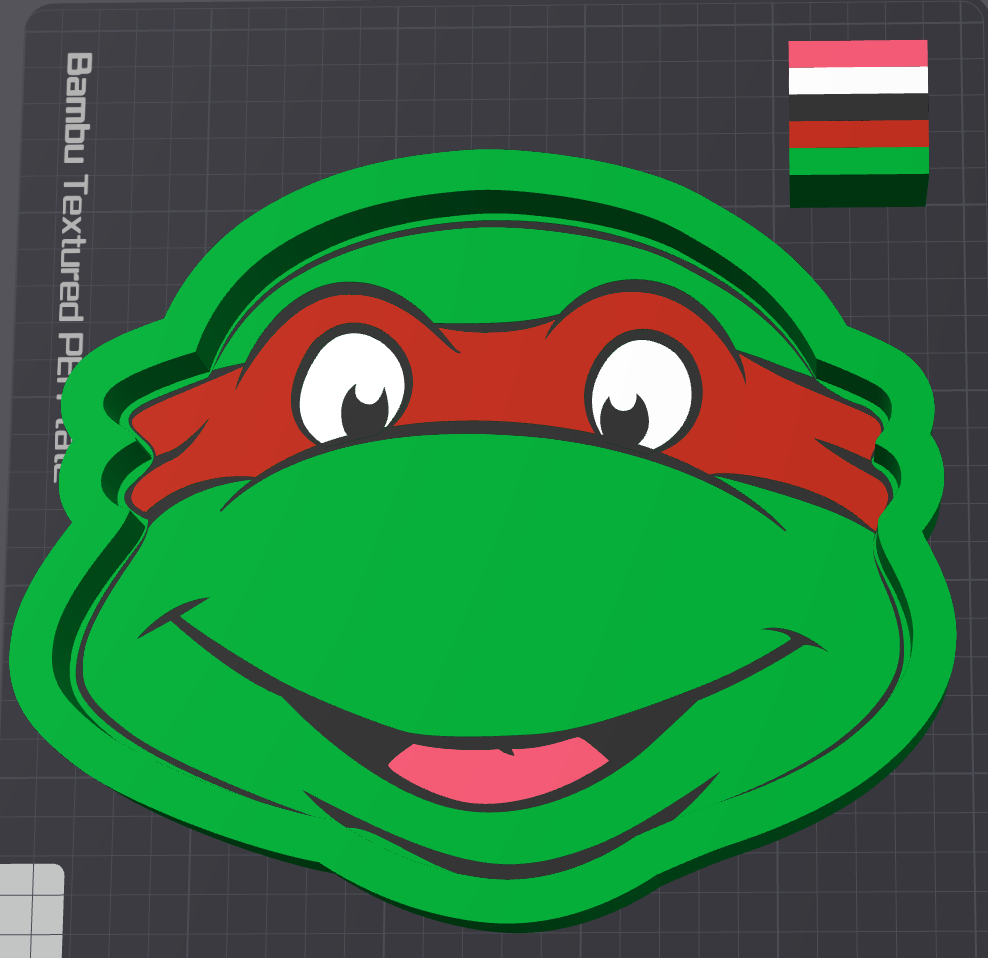 Ninja Turtle Trinket Trays