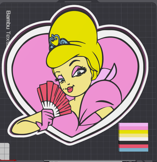 Charlotte Bead Tray STL File