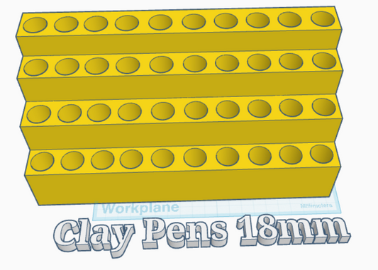 40 Pen Stand for Clay Pens 20mm (Digital Only)
