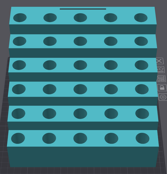 30 Rhinestone Pen stand for topper