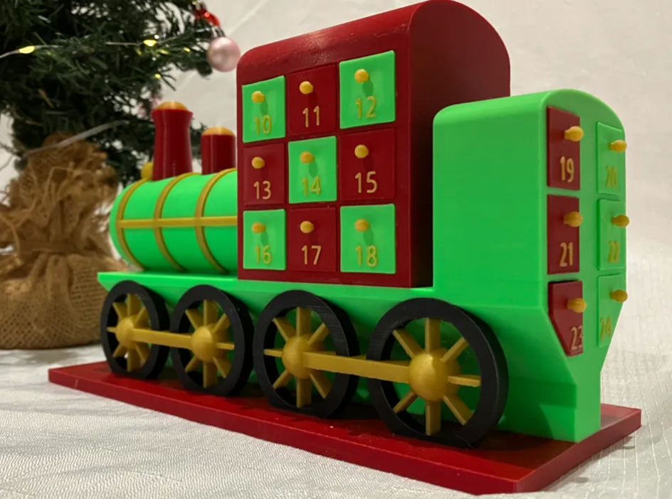 🎄 3D Printed Advent Calendar Countdown | PRE-ORDER