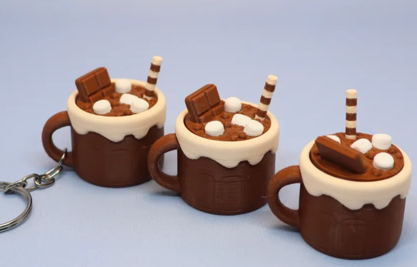 ☕🎄 3D Printed Hot Cocoa Clicker