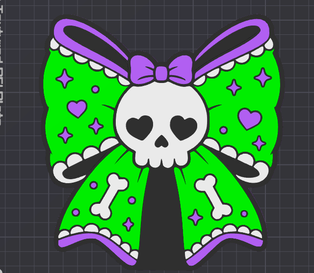 🎀👻 Spooky Bow Desk Accessory Collection