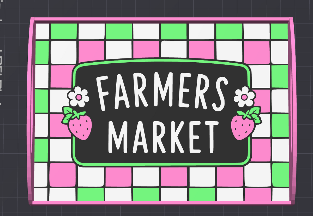 🌻 Farmers Market Desk Accessory Collection