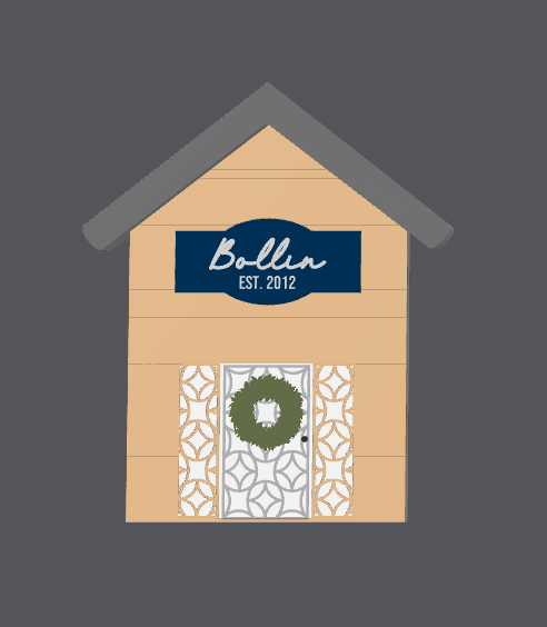 🏠 Interchangeable House Soap Holder | 3D Printed BBW Hand Soap Holder | Seasonal Home Décor