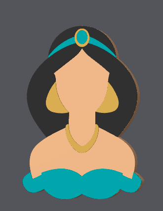 Jasmine &amp; Aladdin Interchangeable Faces ✨