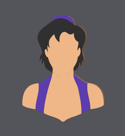 Jasmine &amp; Aladdin Interchangeable Faces ✨