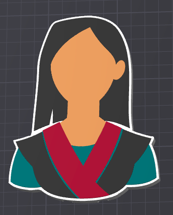 🐉 Mulan &amp; Mushu Interchangeable Faces