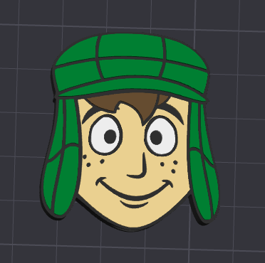 El Chavo del Ocho Straw Topper | 3D Printed Character Straw