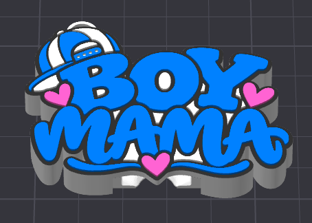 Boy Mama Tab Opener | 3D Printed Can Opener | Cute Boy Mom Gift